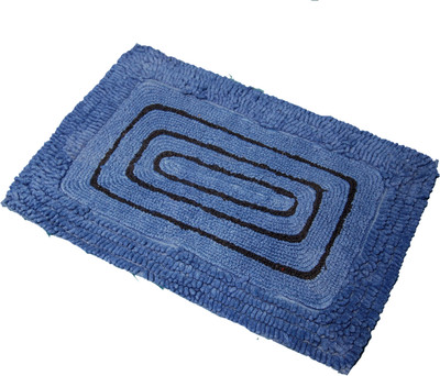 

Ritika Carpets Cotton Bathroom Mat(Light Blue, Medium)