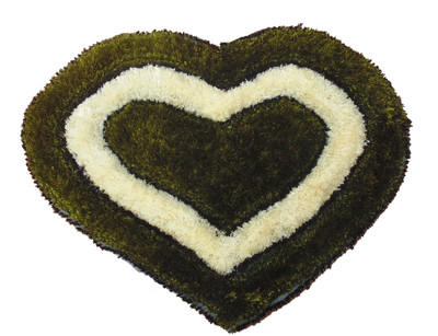 PRESTO Polyester Door Mat(Green, Medium)