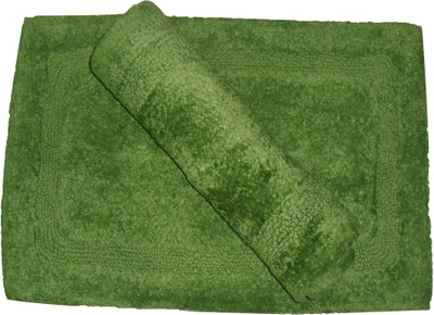 

Ritika Carpets Cotton Door Mat(Green, Medium)