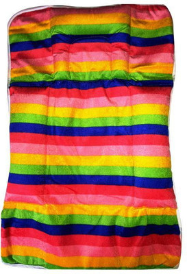 20% OFF on Love Baby Jute Sleeping Mat 499 Velvet Fix Pillow(Multicolor, Small)