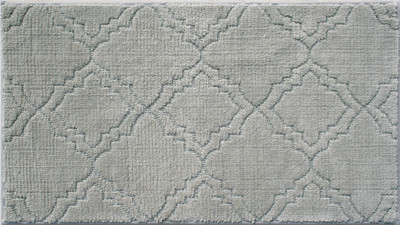 

Riva Carpets Microfiber Bath Mat Solid Fret(Grey