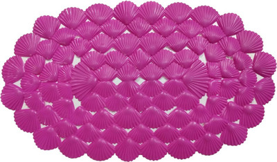 Arow PVC Bath Mat SHELL DESIGN-02(Pink