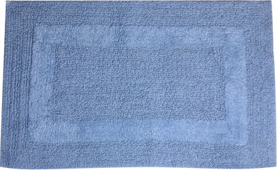 

S9 Home By Seasons Cotton Bath Mat Bath Mat(Blue