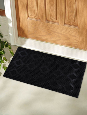

DecorX Rubber Door Mat(Black