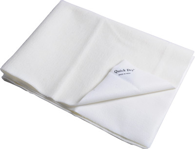 

Quick Dry Microfiber Baby Bed Protecting Mat Mat Bed Protector - Single Bed(Ivory, Extra Large)