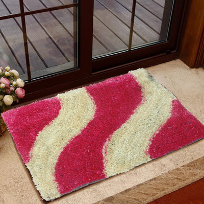 

Presto Polyester Door Mat(Pink