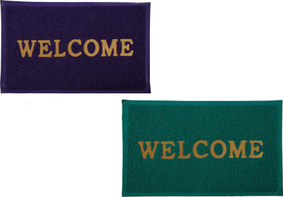 56% OFF on Floor Fashion PVC Door Mat(Green, Purple, Medium) 56% OFF on Floor Fashion PVC Door Mat(Green, Purple, Medium)