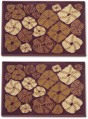 

Status Nylon Door Mat(Brown, Medium)