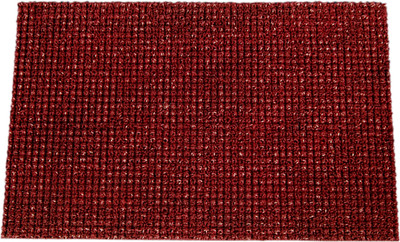 

Ritika Carpets PVC Door Mat(Maroon, Medium)