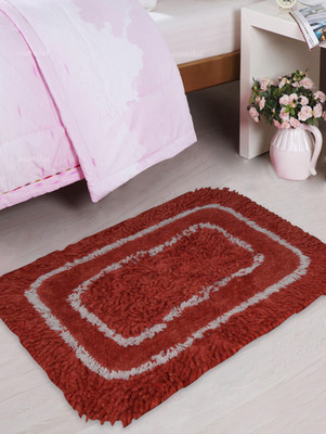 

DecorX Cotton Door Mat(Red