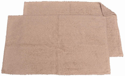 

Avira Home Cotton Bath Mat Everyday Reversible Bathmat Set Of 2(Beige