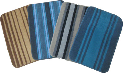 

Krishna Carpets Polyester Door Mat(Multicolor