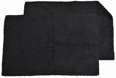 

Avira Home Cotton Bath Mat Everyday Reversible Bathmat Set Of 2(Black