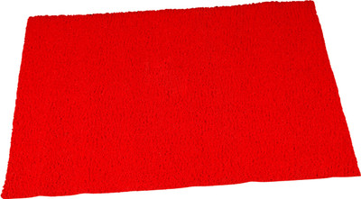 

Ritika Carpets PVC Door Mat(Red, Medium)