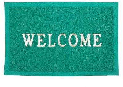 King PVC (Polyvinyl Chloride) Door Mat(Green, Small) King PVC (Polyvinyl Chloride) Door Mat(Green, Small)
