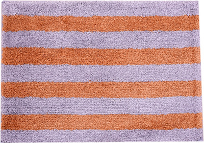 

Riva Carpets Polyester Bath Mat Striped(Grey