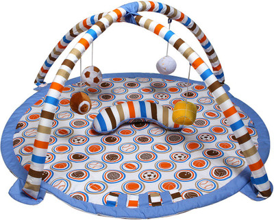 

Bacati Cotton Baby Play Mat(Multicolor