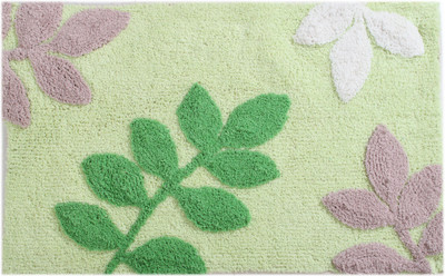 

Saral Home Cotton Bathroom Mat(Green, Medium)
