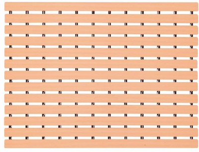 

Naxan PVC Bath Mat PVC Ribbed Shower mat(Peach