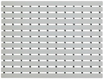 

Naxan PVC Bath Mat PVC Ribbed Shower mat(Grey