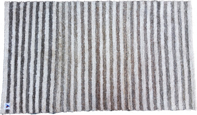 

Amit Carpet Grey Polyester Runner(92 cm X 92 cm)