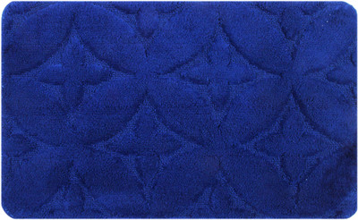 

Saral Home Cotton Bathroom Mat(Blue, Medium)