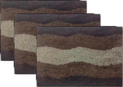 

Decor World Cotton Door Mat(Brown