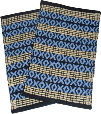 

Ritika Carpets Cotton Door Mat(Blue, Medium)