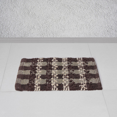 54% OFF on Story@Home Cotton Door Mat Diana(Brown, Free)