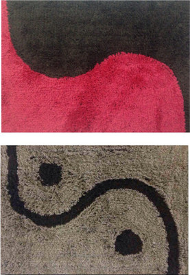 

Decor World Cotton Door Mat(Black