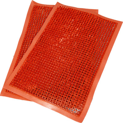 

Ritika Carpets Plastic Door Mat(Red, Medium)