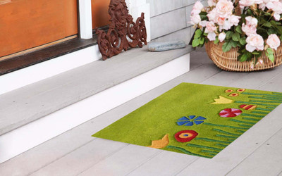 

JP2 INDUS Wool Door Mat(Green