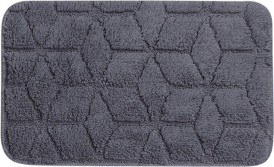 

Saral Home Cotton Bathroom Mat(Grey, Medium)