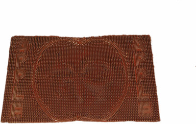

Ritika Carpets PVC Door Mat(Brown