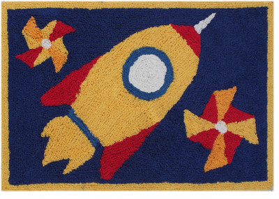 

Saral Home Cotton Bathroom Mat(Navy Blue, Medium)