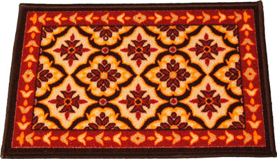 

Ritika Carpets Nylon Door Mat(Multicolor, Medium)