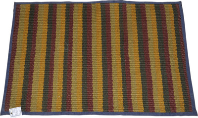 

Poonam Arts Jute Door Mat(Multicolor