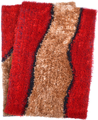 

Stop N Shop Microfiber Door Mat(Multicolor, Medium)