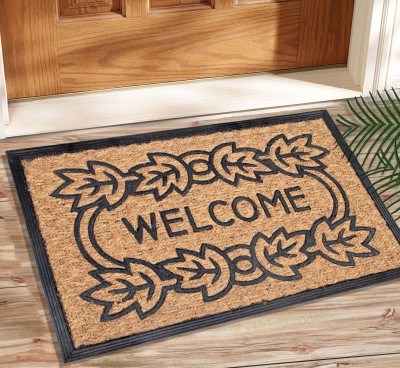 

Saral Home Coir Door Mat(Beige