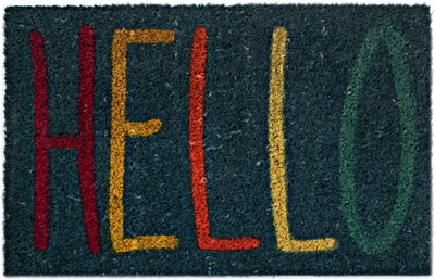

Saral Home Coir Door Mat(Multicolor