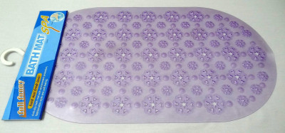 Decorika PVC Bath Mat FM-JX6939(Purple