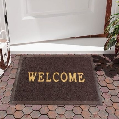 50% OFF on King PVC (Polyvinyl Chloride) Door Mat(Brown, Small) 50% OFF on King PVC (Polyvinyl Chloride) Door Mat(Brown, Small)