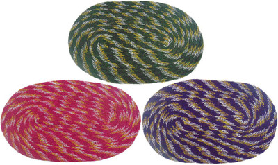 

Furnishing Zone Cotton Door Mat(Green, Pink, Purple, Medium)