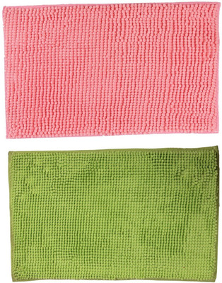 

FlyyyHigh Microfiber Door Mat(Multicolor, Large)