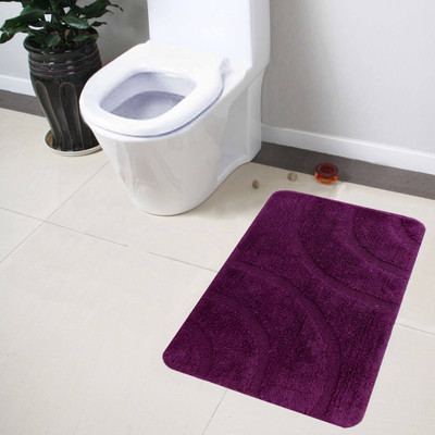

Lushomes Cotton Bath Mat Cotton (Purple