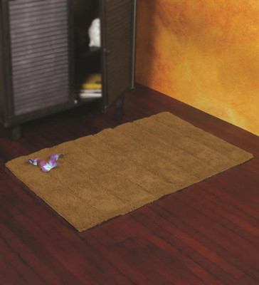 

Homefurry Cotton Bath Mat Bath Mat(Beige