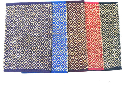 

Peponi Cotton Door Mat(Multicolor