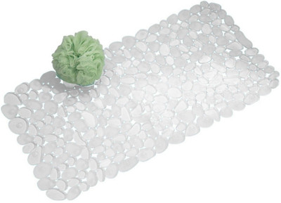 

Interdesign PVC Bath Mat Pebblz Bath Mat Clear(White
