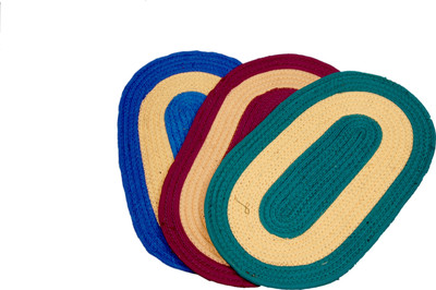 

Ritika Carpets Cotton Bathroom Mat(Multicolor, Medium)