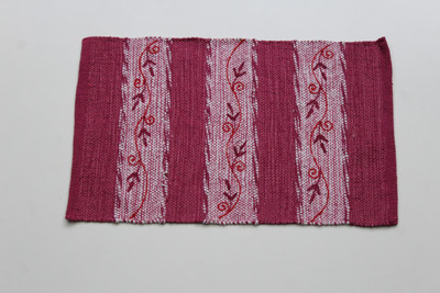 MY HOUSE Cotton Door Mat(Pink